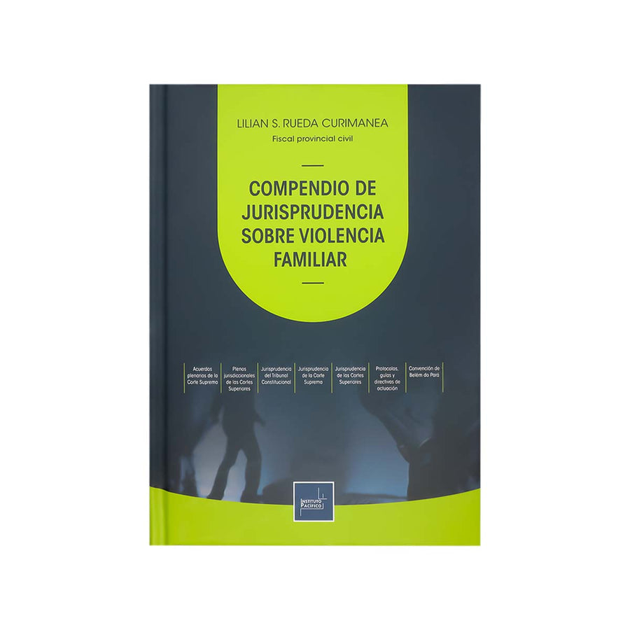 Cubierta del libro Compendio de Jurisprudencia Sobre Violencia Familiar.