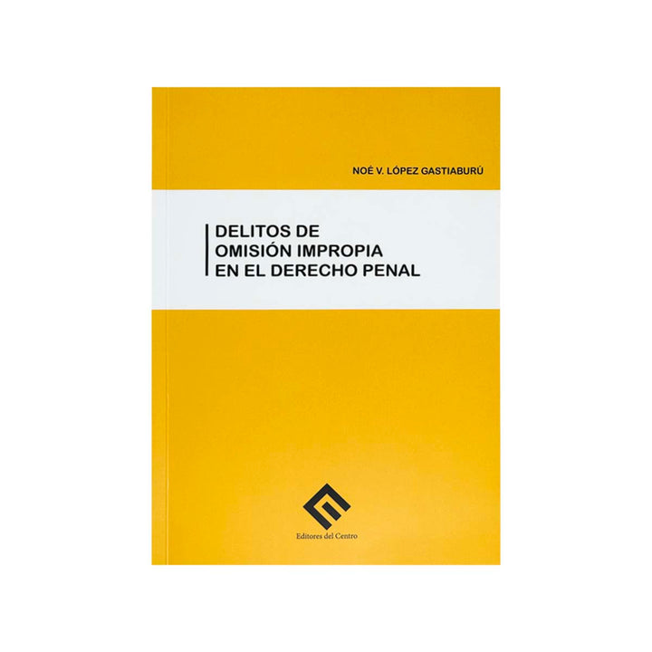 Cubierta del libro Delitos de Omisión Impropia en el Derecho Penal.