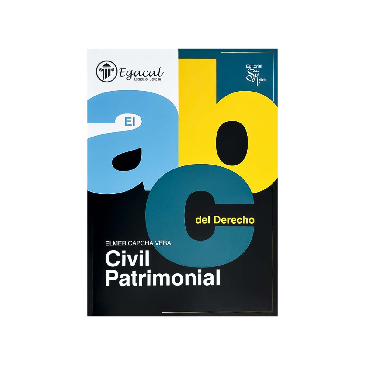 Cubierta del libro El ABC del Derecho: Civil Patrimonial.