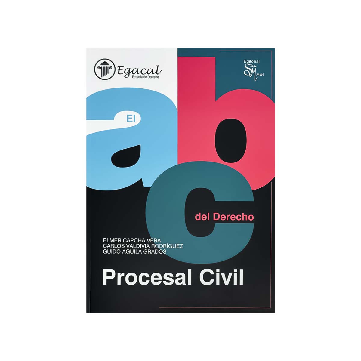 Cubierta del libro El ABC del Derecho: Procesal Civil.