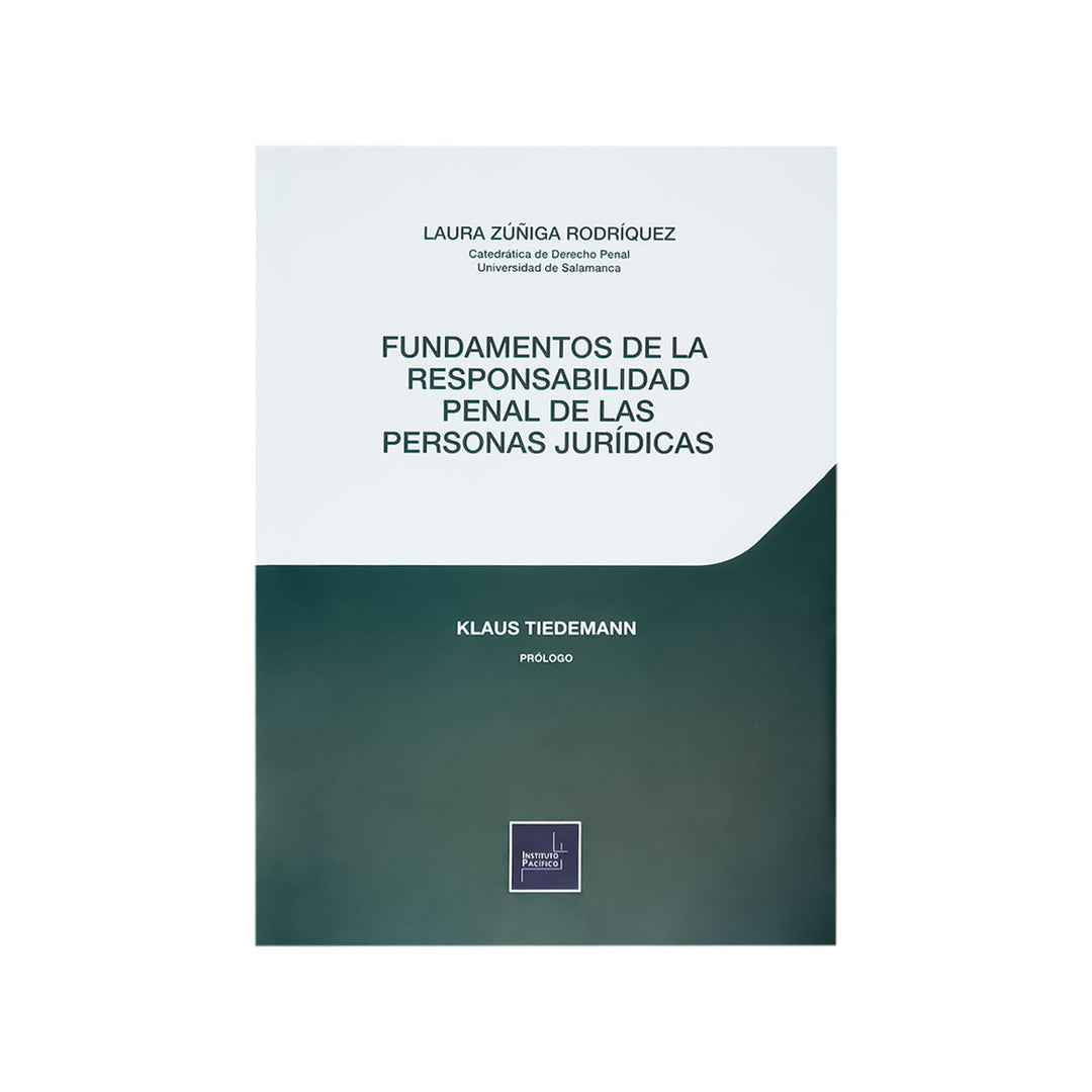 Cubierta del libro Fundamentos de la Responsabilidad Penal de las Personas Jurídicas.