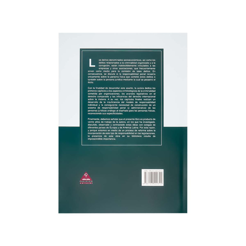 Contracubierta del libro Fundamentos de la Responsabilidad Penal de las Personas Jurídicas.