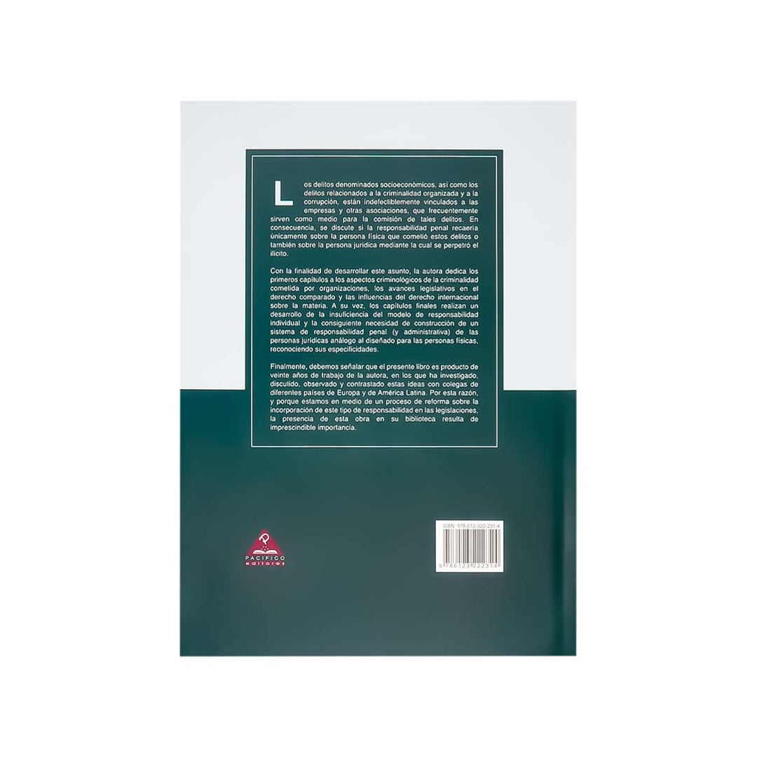 Contracubierta del libro Fundamentos de la Responsabilidad Penal de las Personas Jurídicas.