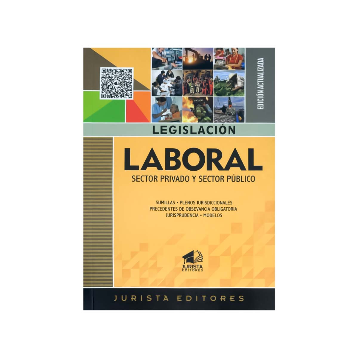 Cubierta del libro Legislación Laboral.