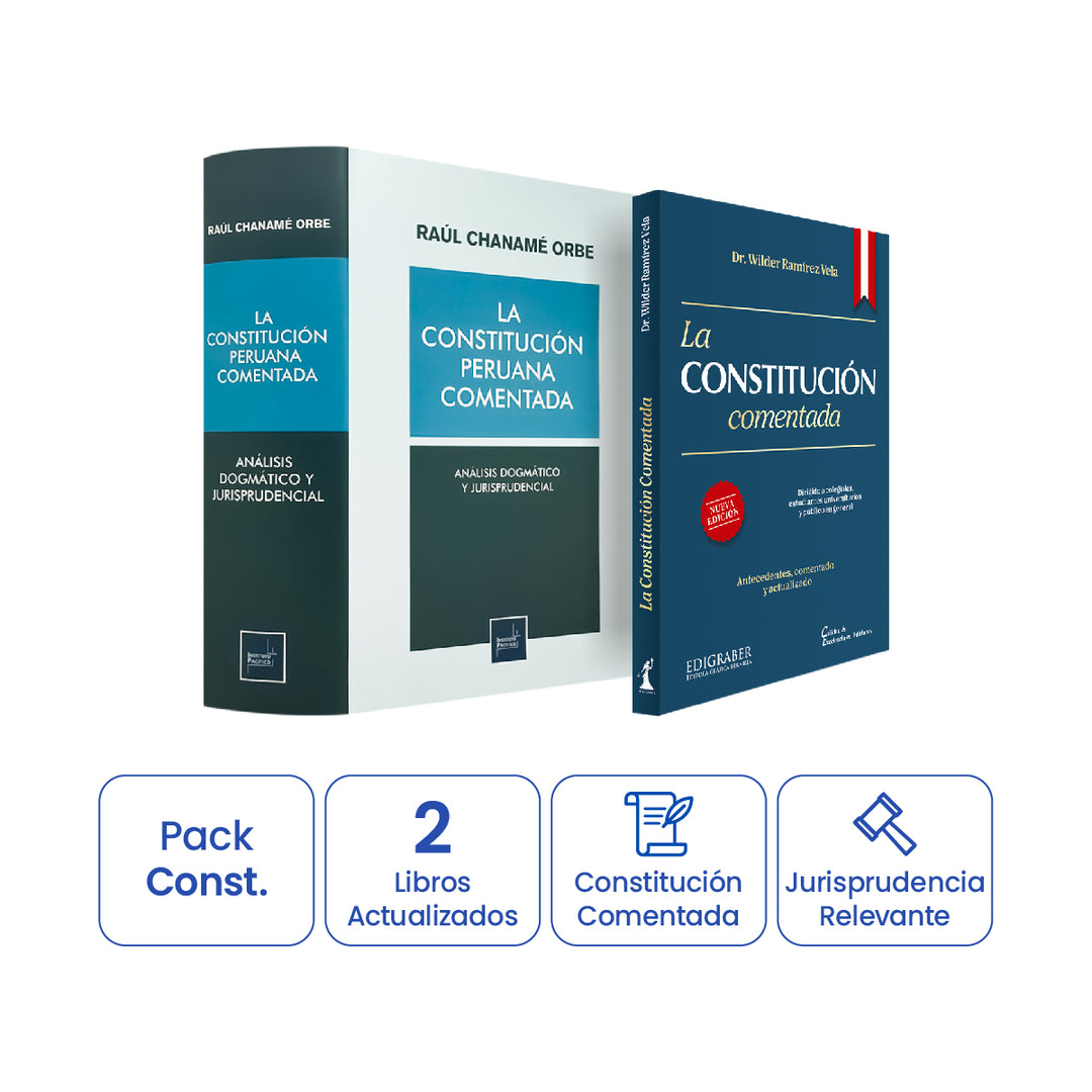 Pack Constitucional: Legislación + Comentarios