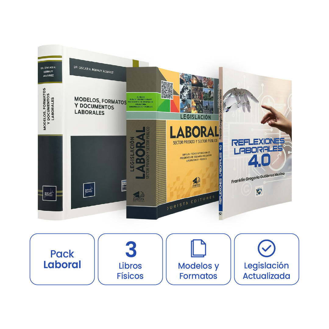 Pack Laboral: Formatos + Legislación + Reflexiones
