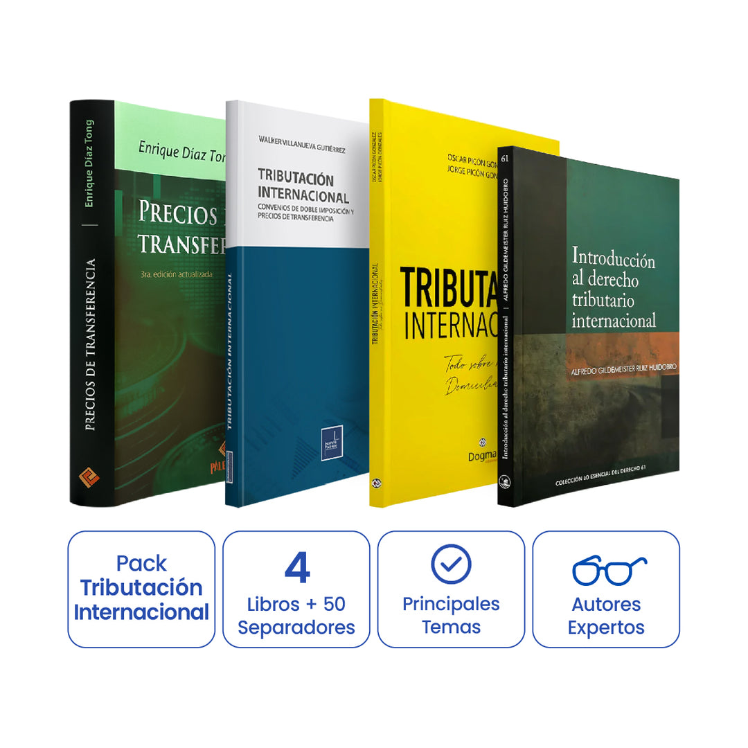 Pack Tributación Internacional + 50 Separadores