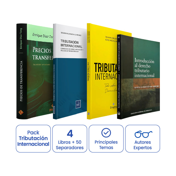 Pack Tributación Internacional + 50 Separadores