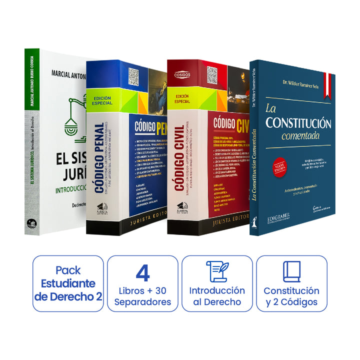 Pack Estudiante de Derecho 2 + Separadores