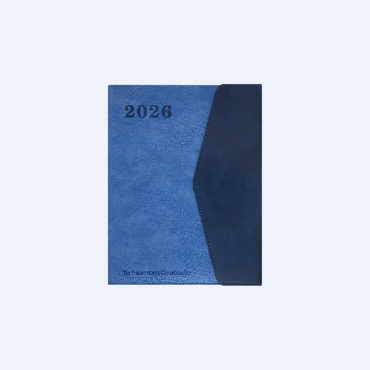 Colección de agendas ejecutivas 2026 con solapa imantada