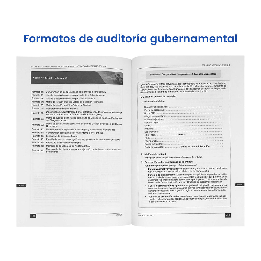 NIA Normas Internacionales de Auditoría: Guía Práctica para el Contexto Peruano