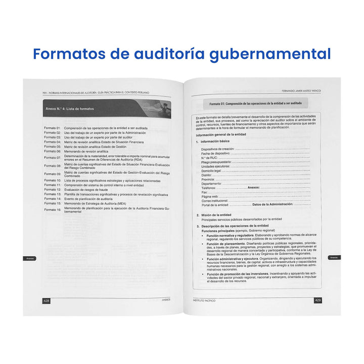 NIA Normas Internacionales de Auditoría: Guía Práctica para el Contexto Peruano