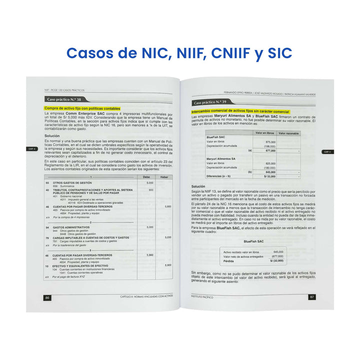 NIIF-PCGE: 100 Casos Prácticos