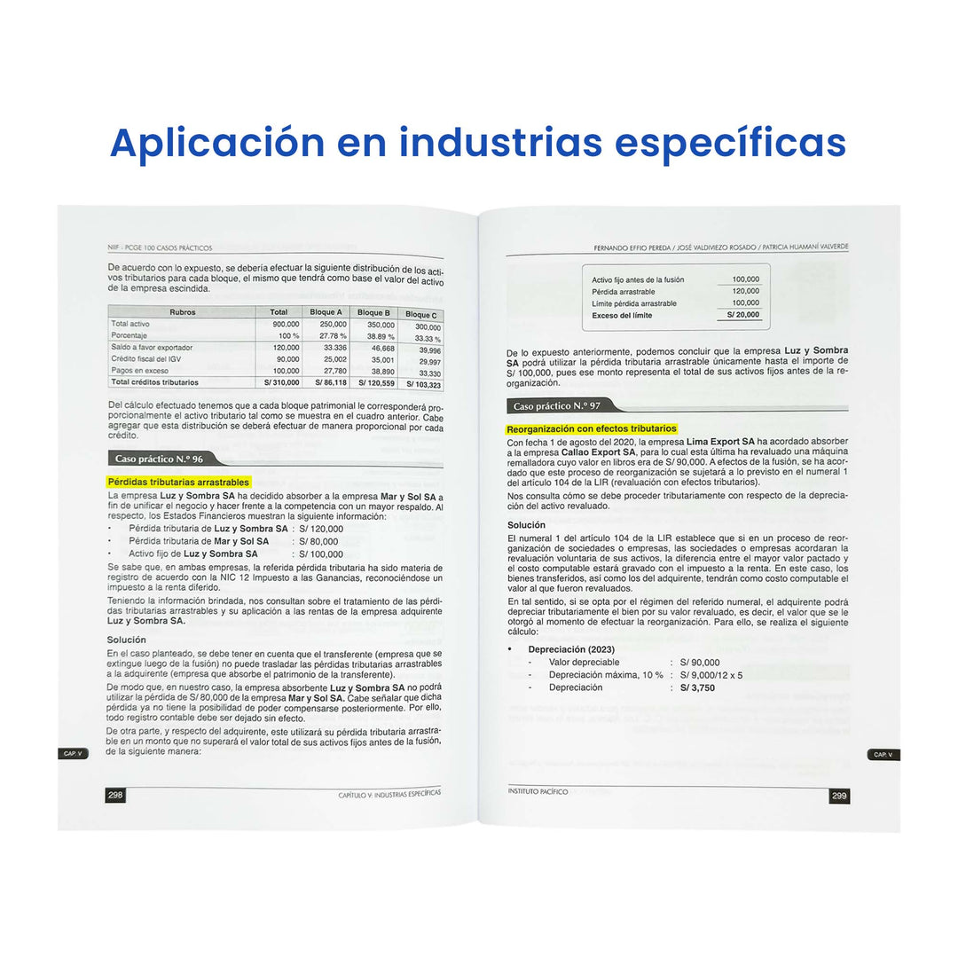 NIIF-PCGE: 100 Casos Prácticos