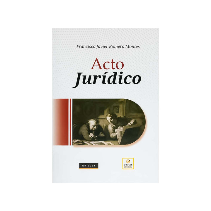 Cubierta del libro Acto Jurídico.