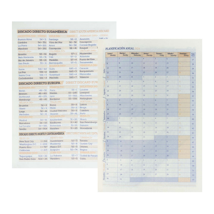 Agenda Gerencial Verde 2024 + Grabado Personalizado