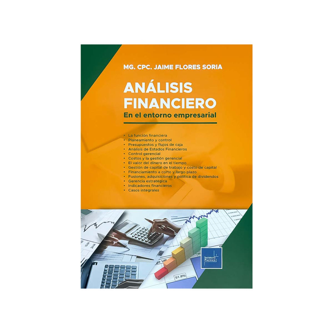 Cubierta del libro Análisis Financiero en el Entorno Empresarial.