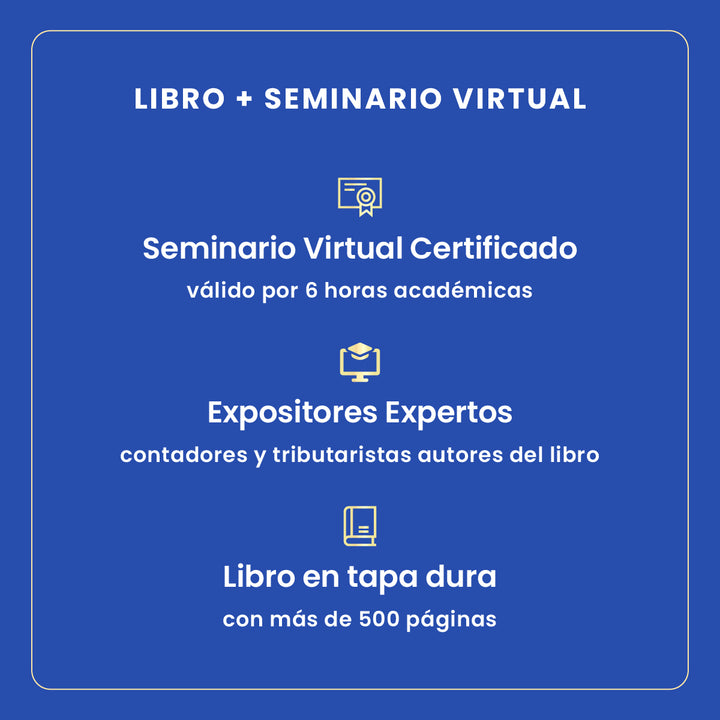 Análisis Práctico de la Reforma Tributaria 2024 - 2025 (Libro + Seminario Virtual Certificado)