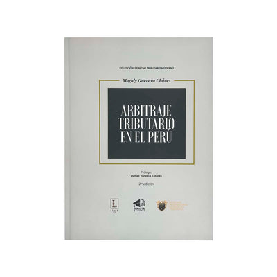 Cubierta del libro Arbitraje Tributario en el Perú.