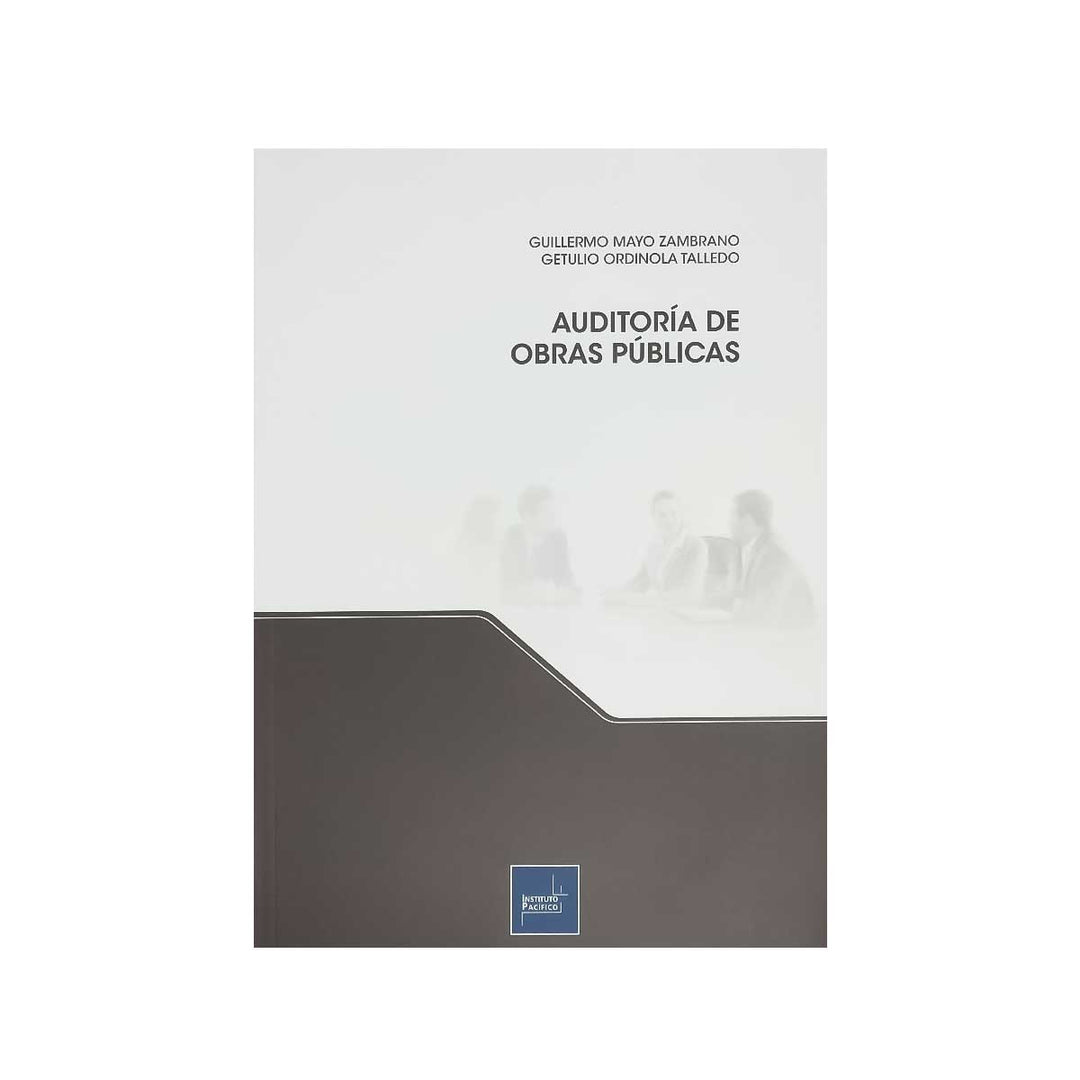 Cubierta del libro Auditoría de Obras Públicas.