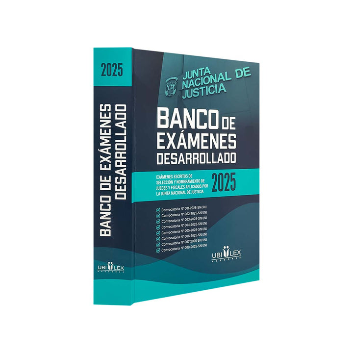 Banco de Exámenes Desarrollado JNJ 2025