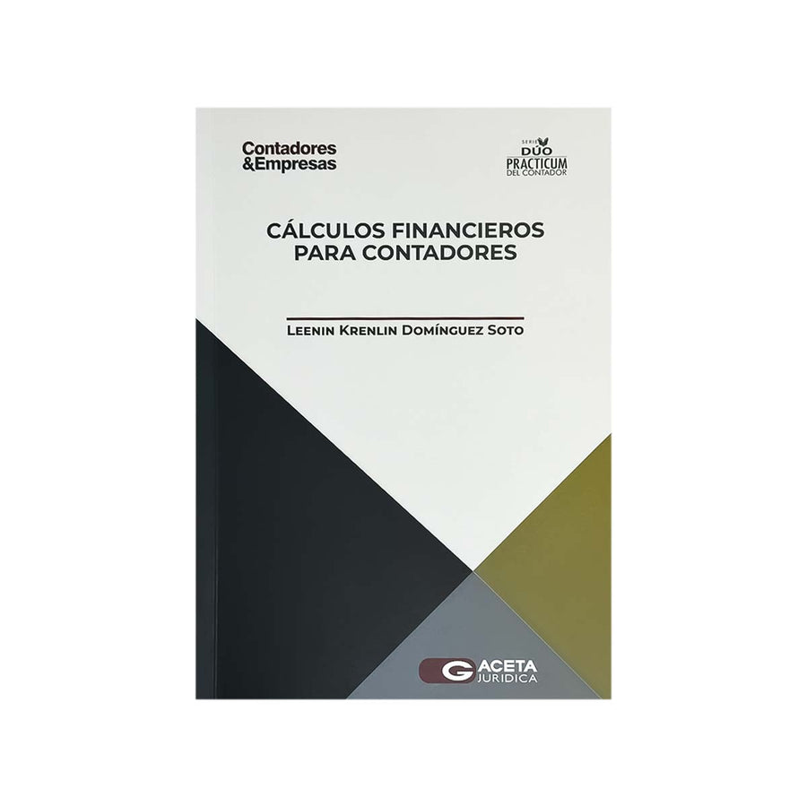 Cubierta del libro Cálculos Financieros para Contadores.
