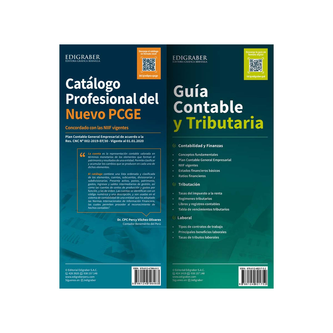 Cubierta de las Cartillas Contables.