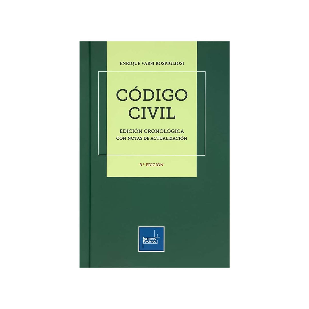 Cubierta del libro Código Civil 9.° Edición, de Enrique Varsi Rospigliosi