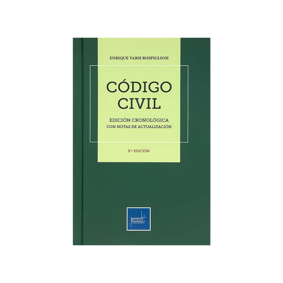 Cubierta del libro Código Civil 9.° Edición, de Enrique Varsi Rospigliosi