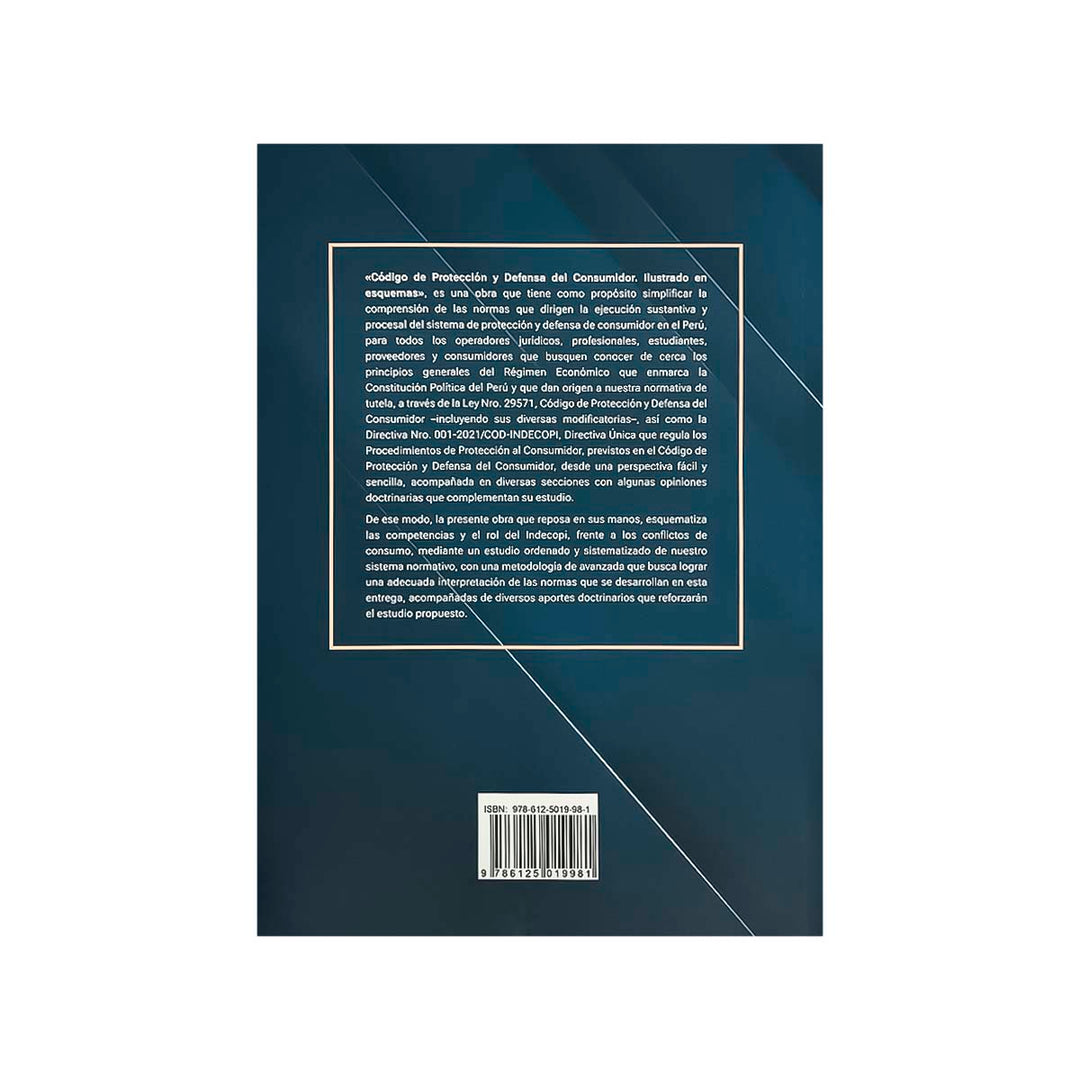 Contracubierta del libro Código de Protección y Defensa del Consumidor.