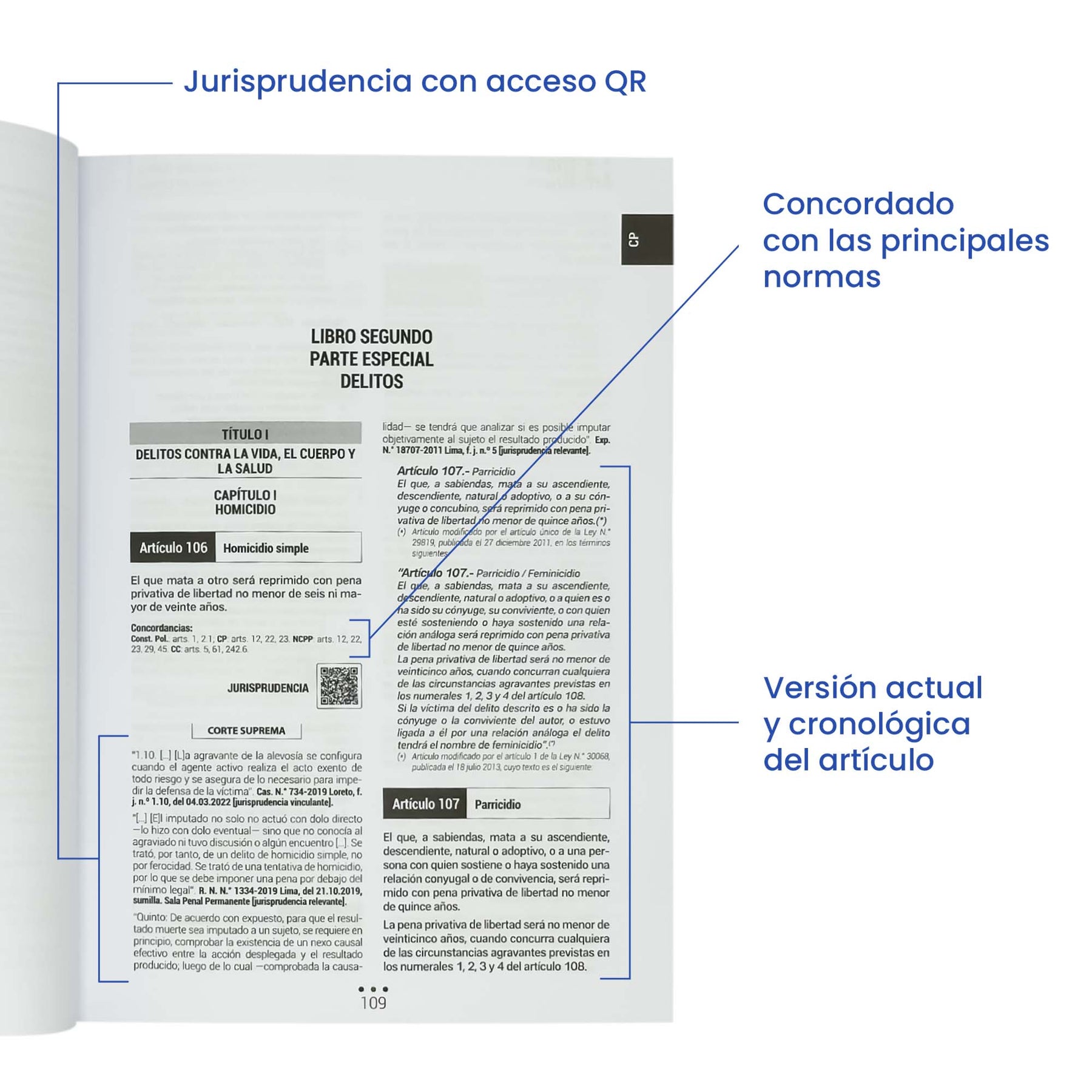 📕 Código Penal Peruano 2024 Instituto Pacífico Tapa Dura Modopro 5958