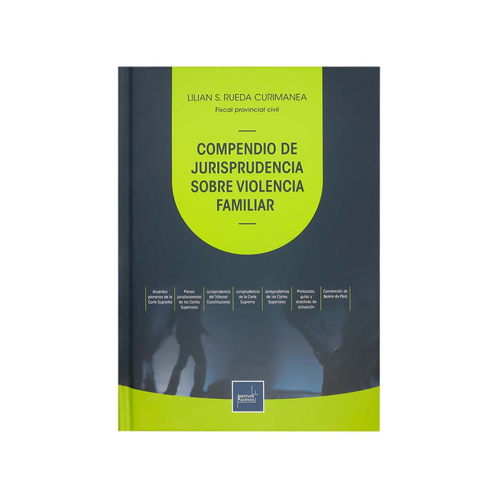 Cubierta del libro Compendio de Jurisprudencia Sobre Violencia Familiar.