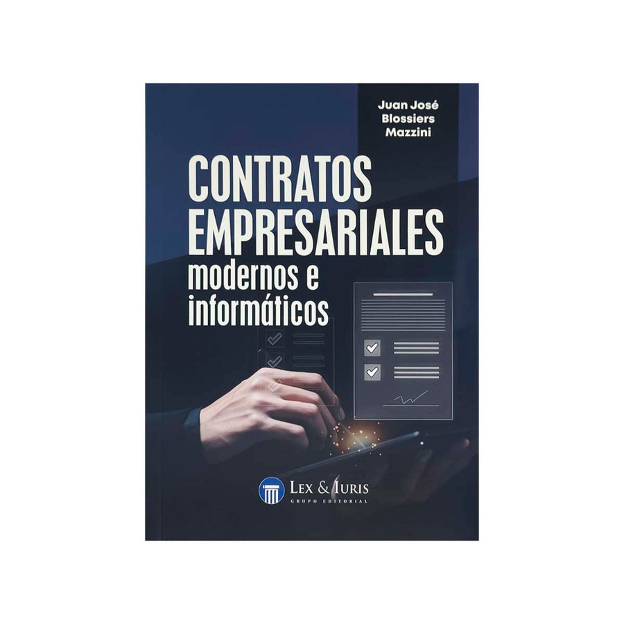 Cubierta del libro Contratos Empresariales Modernos e Informáticos.