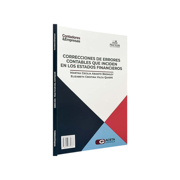 Proceso Contable al Cierre del Periodo / Correcciones de Errores Contables que Inciden en los Estados Financieros