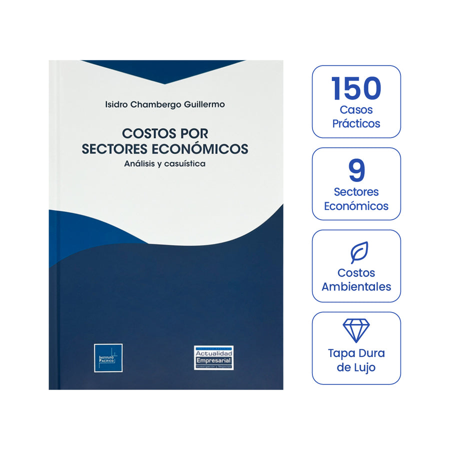 Cubierta del libro Costos por Sectores Económicos.