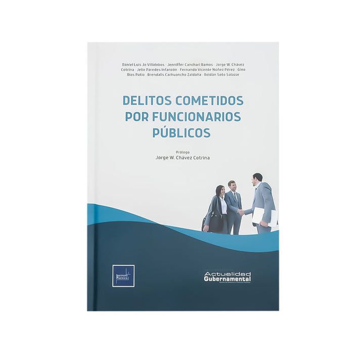 Cubierta del libro Delitos Cometidos por Funcionarios Públicos.