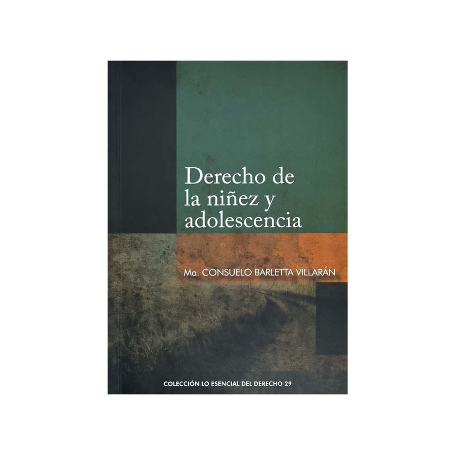 Cubierta del libro Derecho de la Niñez y Adolescencia.