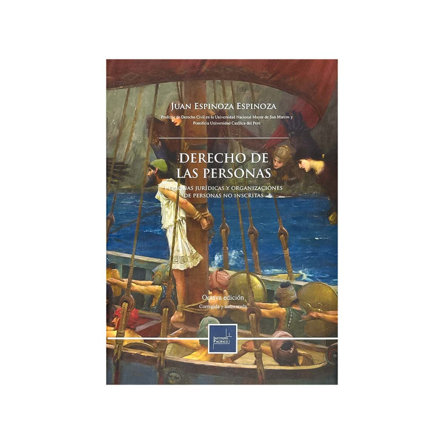 Cubierta del  libro Derecho de las Personas: Personas Jurídicas y Organizaciones de Personas no Inscritas.