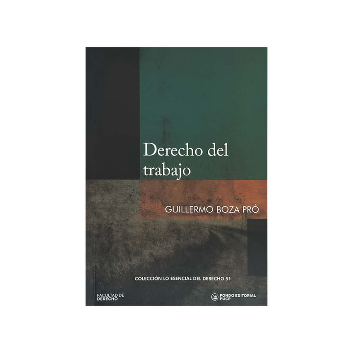 Cubierta del libro Derecho del Trabajo, de Guillermo Boza Pró.