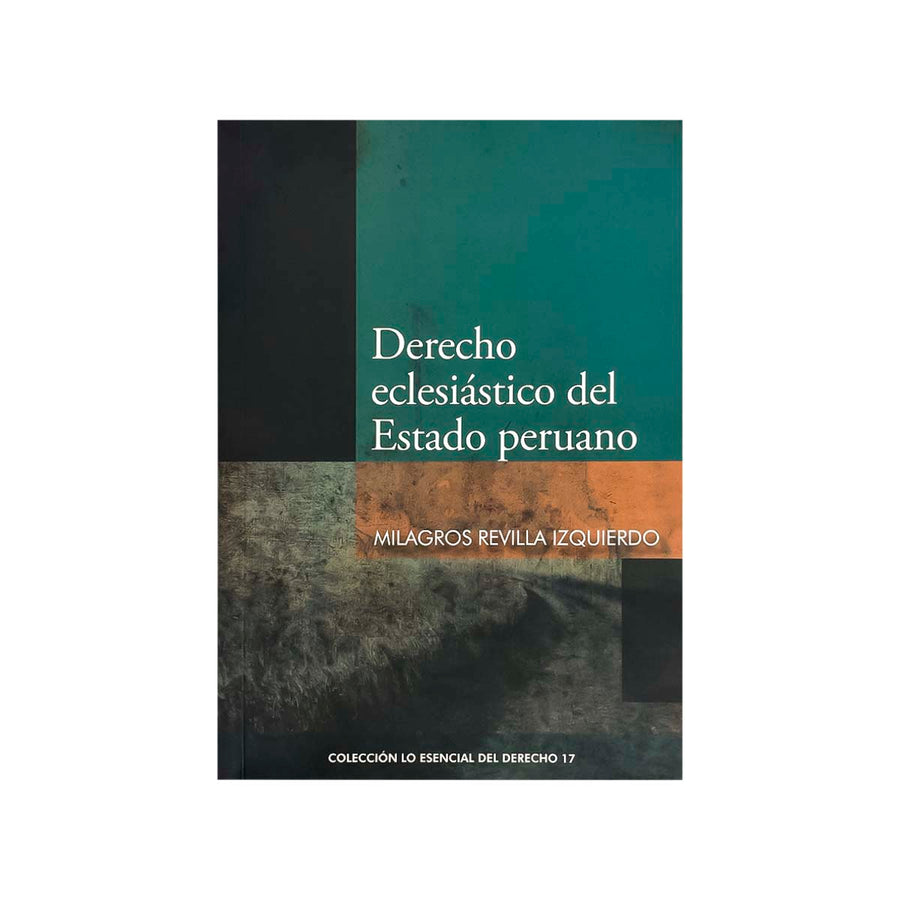 Cubierta del libro Derecho Eclesiástico del Estado Peruano.