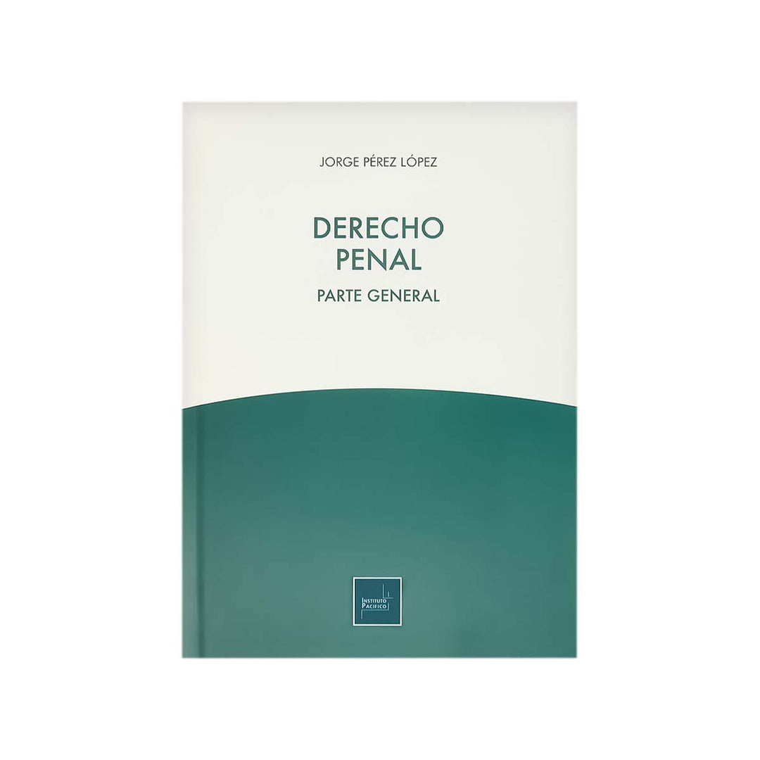 Cubierta del libro Derecho Penal: Parte General.