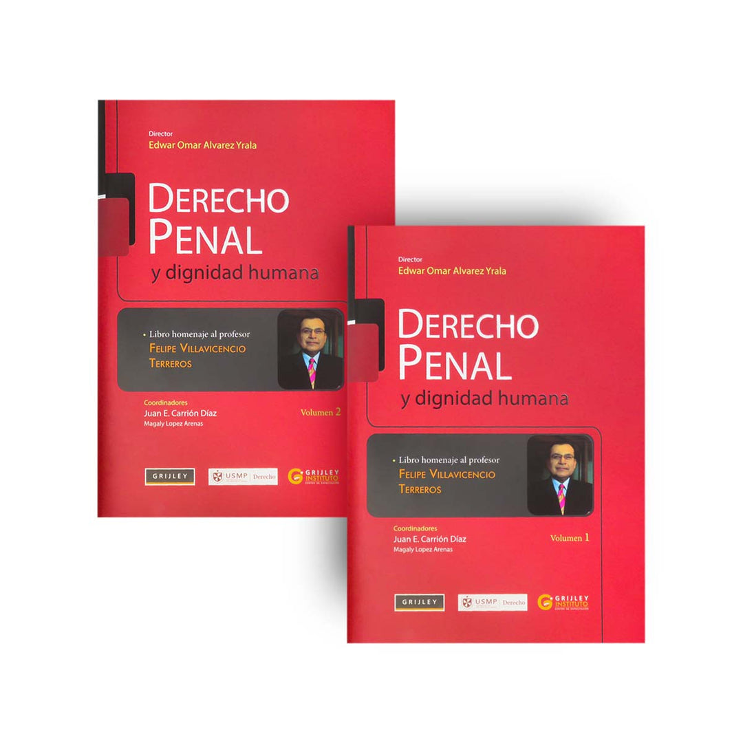 Cubierta del libro Derecho Penal y Dignidad Humana.