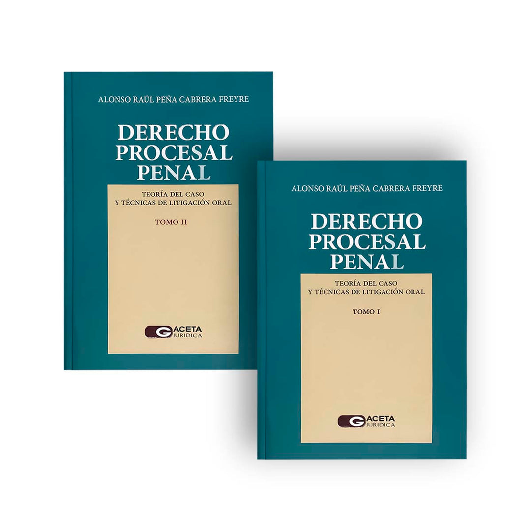 Cubierta del  libro Derecho Procesal Penal.