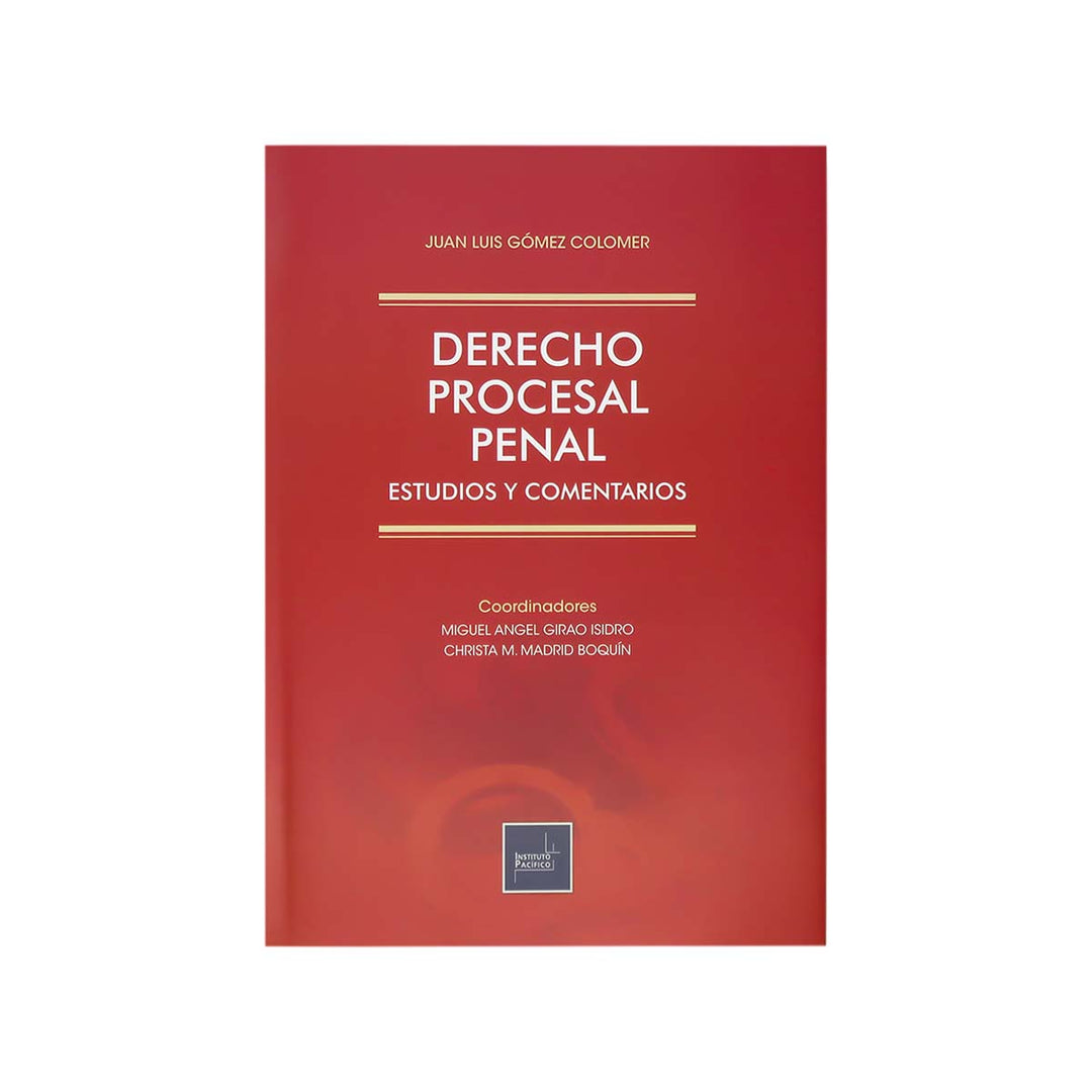 Cubierta del libro Derecho Procesal Penal: Estudios y Comentarios.