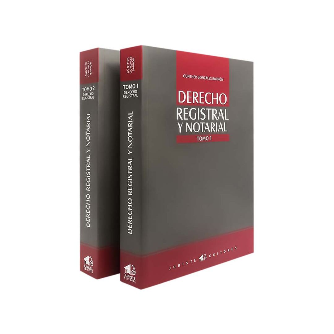 Derecho Registral y Notarial de Gunther Gonzáles Barrón