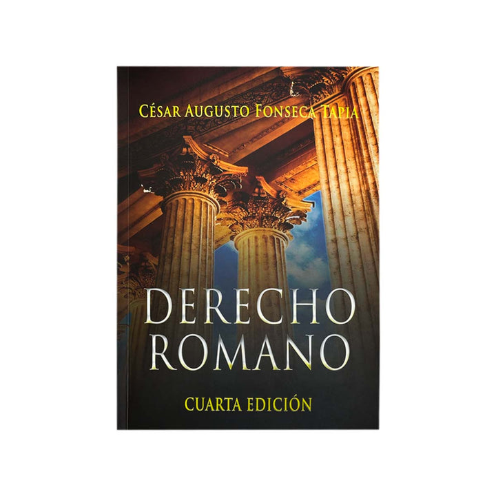 Cubierta del  libro Derecho Romano.