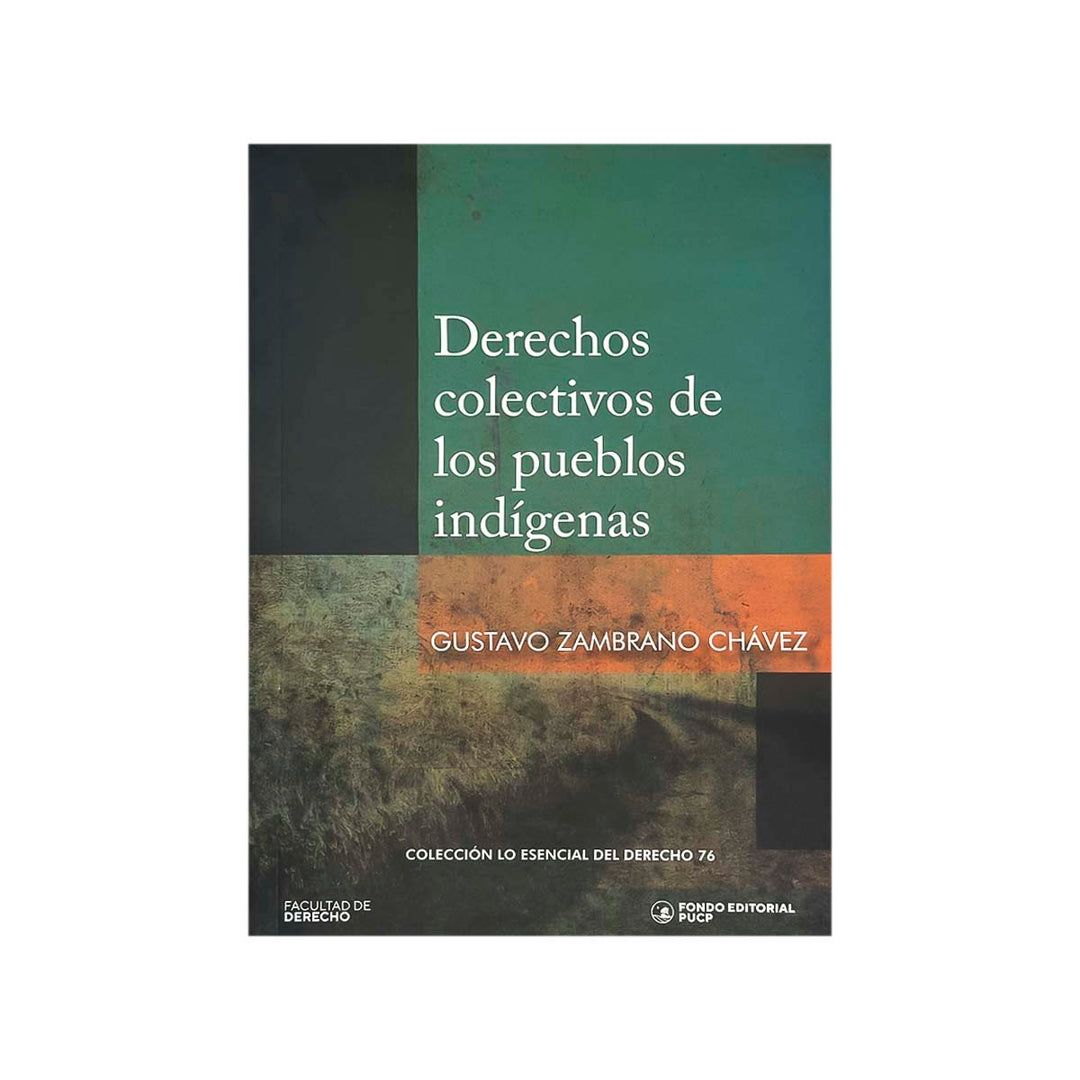 Cubierta del libro Derecho Colectivos de Pueblos Indígenas.