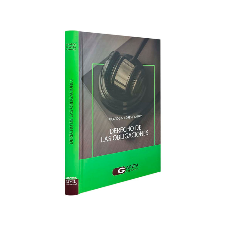 Derecho de las Obligaciones, de Ricardo Geldres Campos