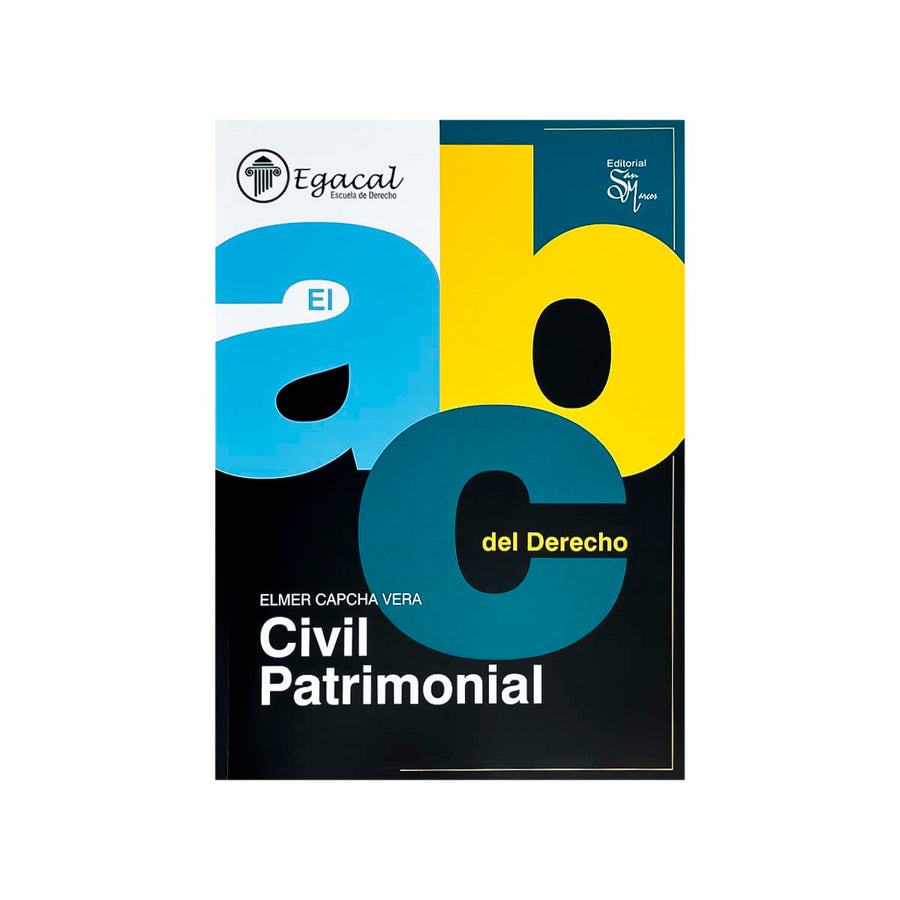 Cubierta del libro El ABC del Derecho: Civil Patrimonial.