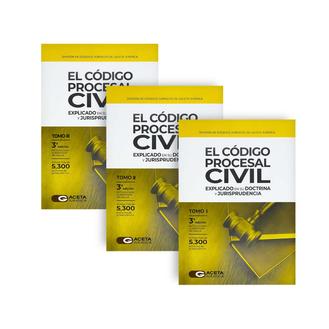 Cubierta del libro El Código Procesal Civil: Explicado en su Doctrina y Jurisprudencia.